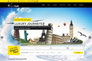 Thiết kế website du lịch độc đáo thu hút hàng ngàn khách